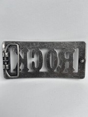 Rock Music Belt Buckle