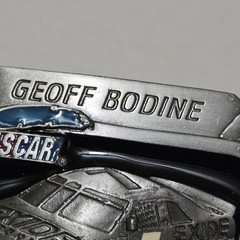 Belt Buckle – Nascar Geoff Bodine limited edition #721 made in USA