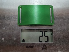 GRIP6 BELT BUCKLE – TITANIUM CONTOUR in LIGHT PURPLE – WOMEN / MEN 1.5 INCH WIDE