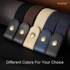 WHIPPY 2 Pack Buckle Free Comfortable Large Size: 32&Prime;-48&Prime;, A-black/Coffee