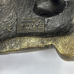 Vintage 1982 Brass Great American Belt Buckle Co Dump Truck 3D USA Made 237