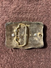 Vintage 3” American Bald Eagle Belt Buckle *Made In USA*