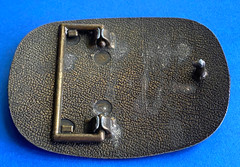 Early Unbranded Pacifica Wells Fargo Stagecoach Cowboys Belt Buckle