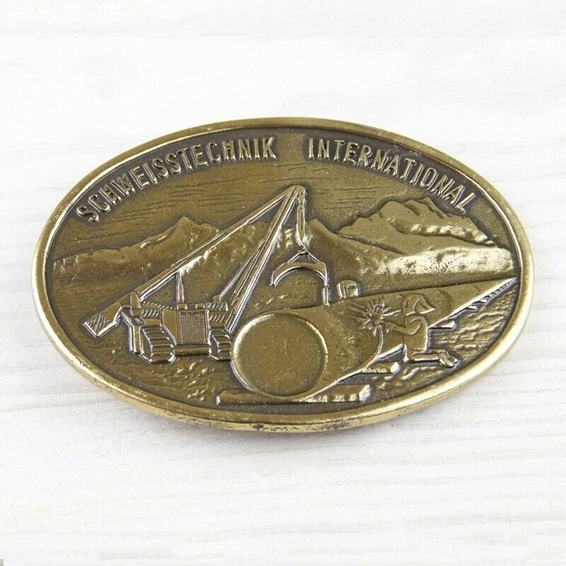 Industrial Belt Buckle Welding Technology International in Antique Silver