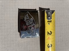 VANS Off The Wall Silver Metal Interchangeable Belt Buckle Skateboarding