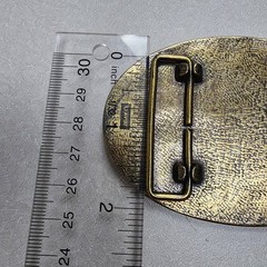 Antique Car Belt Buckle Avon Vintage Model T Brass Look Automobile Vehicle