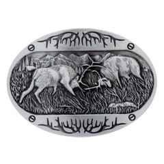 Deer Animal Belt Buckle Western Cowboy Native American Motorcyclist (XDR-02-S)