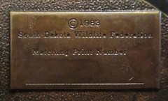 South Dakota Wildlife Federation A Pair For Joe Geese Belt Buckle 1983 SD Moisan