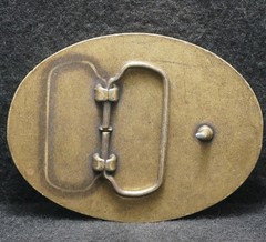 XF09118 VINTAGE 2003 *NORTH AMERICAN HUNTING CLUB* 25TH ANNIVERSARY BELT BUCKLE
