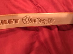 NEW DEAD STOCK GOLD Billionaire Boys Club BBC GOLD XL Helmet BELT & BUCKLE