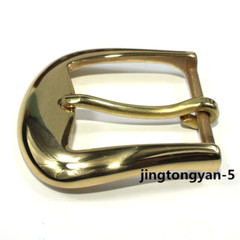 Solid Brass Belt Buckle Men&rsquo;s Pin Belt Buckles Fits For 1.5 inches Belt Gift