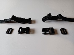 Hook two strap ends buckle fits 5/8&Prime;- 1&Prime; strapping very strong USA quick release