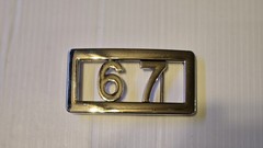 6 7 SIX SEVEN Custom Personalized Name Belt Buckle -Put your name on Buckle