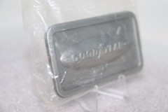 Vintage 1974 The Goodyear Blimp Tire & Rubber Co Pewter Belt Buckle