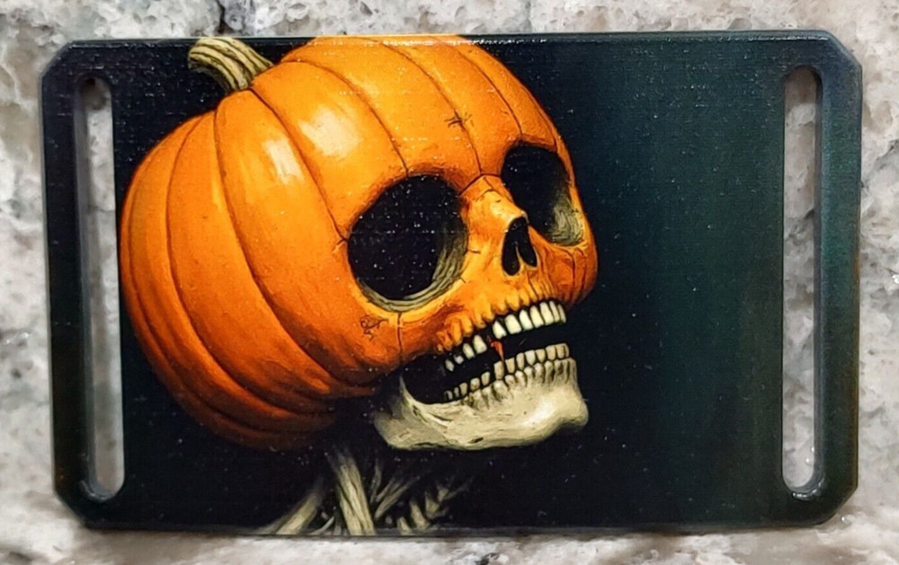 GRIP6 BELT BUCKLE – HALLOWEEN SPECIAL EDITION – LIGHTS OUT – 1.5 INCH WIDE