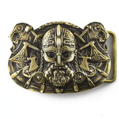 Belt buckle Viking; warrior belt buckle; Scandinavian warrior buckle