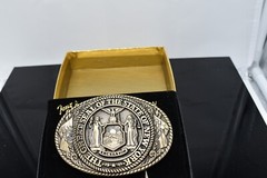 TONY LAMA GREAT STATE OF NEW YORK REGULAR EDITION MINT GOLD BOX WITH SLEEVE