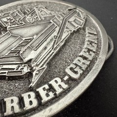 Vintage Barber Greene Model 879 Asphalt Paver Belt Buckle The Original