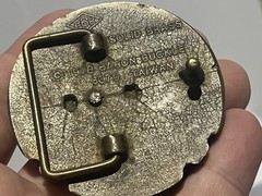 Vintage Brass Belt Buckle 1978 NRA National Rifle Association Of America 1871