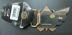 Legend of Zelda Game TRIFORCE Logo Metal BELT BUCKLE 2008 Nintendo