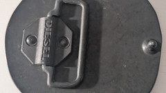 Vintage 90s Only The Brave Industry Diesel Belt Buckle Y2K Diameter 9cm