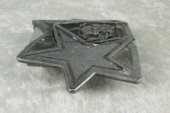 Skull Stars Belt Buckle Lighter Holder Bottle Opener Heavymetalbuckles