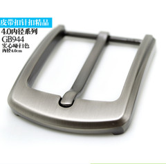 Edelstahl-Dornschließe für Herren Ledergürtel Ersatz Snap On 40mm Chrome