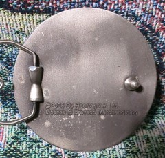 *RARE* HIM Heartagram Logo Belt Buckle 2005 Bravado 3.5in