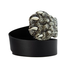 German silver buckle Wolf&rsquo;s Paw, wolf paw with claws, beast claws belt buckle