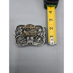 Vintage Kawasaki Ninja Belt Buckle Limited Edition Brookfield Collectors Guild