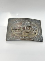 VINTAGE New Mexico 1912 Land Of Enchantment Belt Buckle – By PPI, 1975.