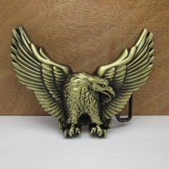 Flying Eagle Belt Buckle American Eagle Western Cowboy Motorcyclist (YEG-01-G)