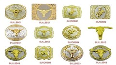 Bull Rider Riding Ox Western Mens Cowboy Metal Belt Buckles Vintage Texas Rodeo