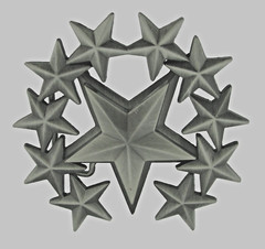 New Star Belt Buckle Cowboy Style Antique Gray Metal Western Rodeo Men Women