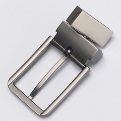 Men Alloy Metal Belt Buckle Rectangular Pin Buckle Belt Head Replacements