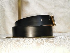 Louis Vuitton Pre-Owned Belt Gold Logo Buckle