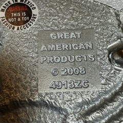 Great American Products 2008 Playing Cards Poker Ace Belt Buckle