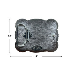 Praying Cowboy Gold Tone Rodeo Western Fashion Unisex Cowboy Belt Buckles