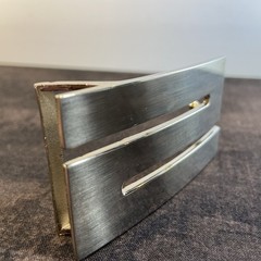 Silver Tone Belt Buckle