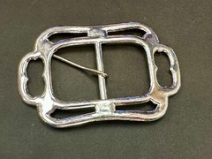 Unique Shape See Through Replacement Metal Belt Buckle