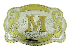 NEW MEN WOMEN INITIAL LETTER A-Z WESTERN COWBOY COWGIRL RODEO TEXAS BELT BUCKLES