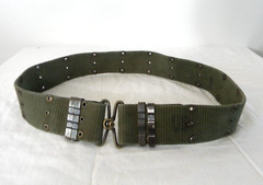 US Army Military Pistol Belt LC1 Alice Individual Equipment OD Green