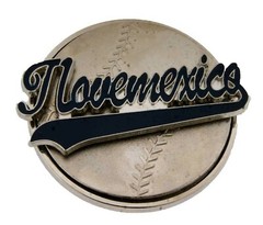 Mexico Mexican Flags Belt Buckle Vintage Spinners LA Dodgers Team Series Style