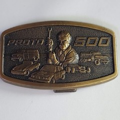 Proto 500 Limited Edition Commemorative Belt Buckle Professional Mechanic Brass