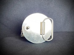 “Industrial Crest” Belt Buckle c.2007–2009 2.5 OOAK Darren McNeese