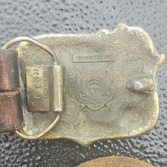 The Great American Buckle Co Country Music Western Belt Buckle Gold Metal 6-1619