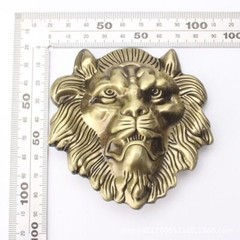 Lion Head Buckle-Handmade Belts Buckles DIY Component Waistband Accessorie 3.8CM