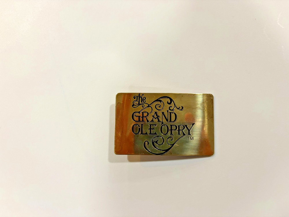 Vintage Grand Old Opry Belt Buckle from either late 1970&rsquo;S or early 1980&rsquo;S