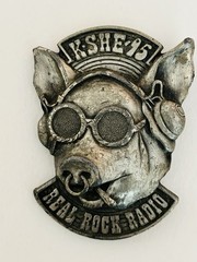 KSHE-95 St Louis Real Rock Radio Belt Buckle « Sweetmeat » READ