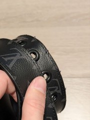 Louis Vuitton Pre-Owned Monogram Eclipse Suntulle Belt